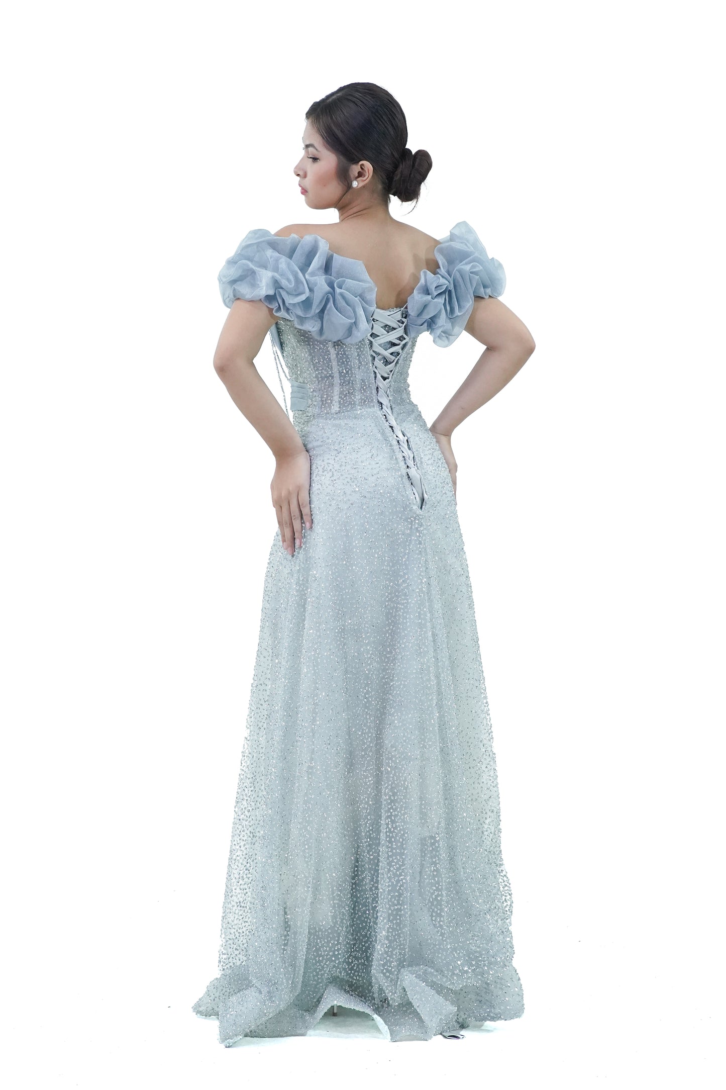 Enchanted Blue Evening Gown